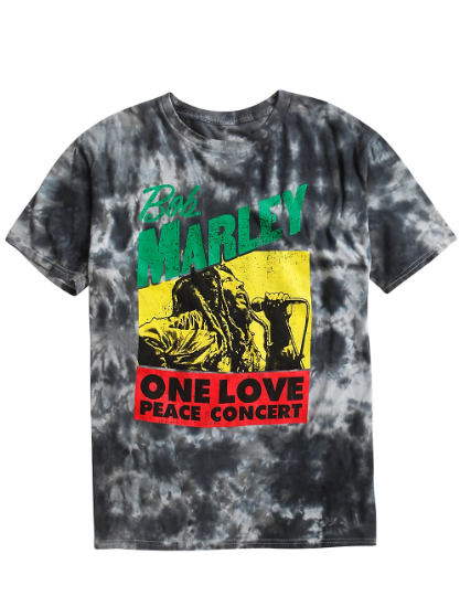 bob marley one love t shirt